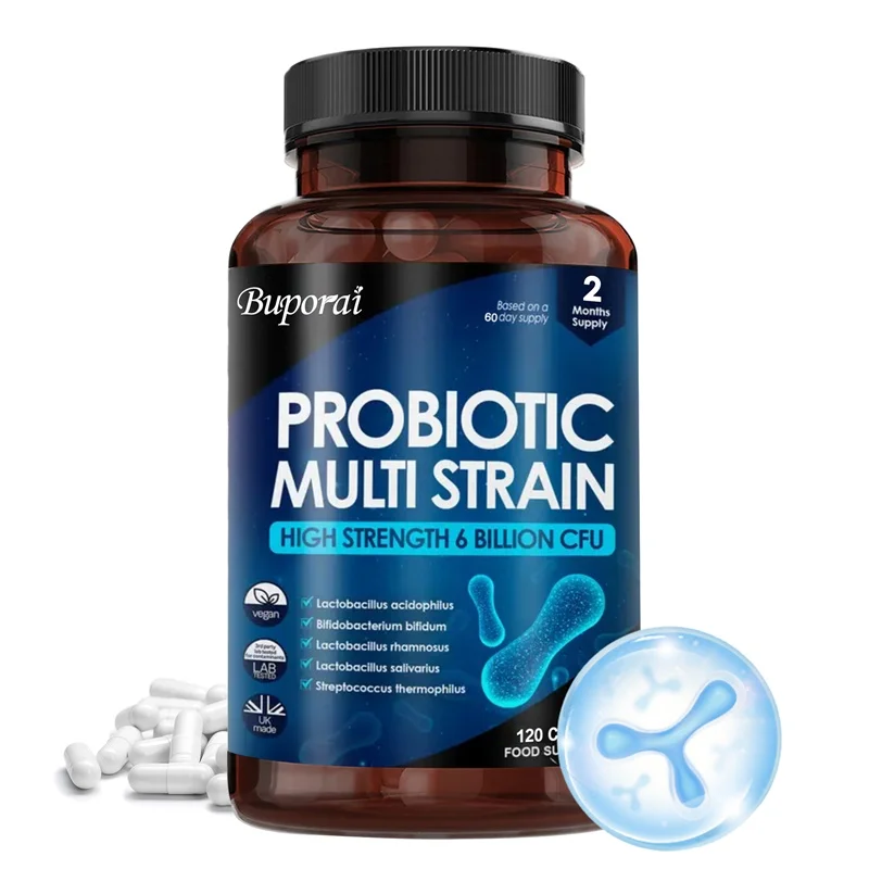 Multi-strain Probiotics - Supports Immune, Digestive and Gut Health, Boosts Metabolism, and Relieves Bloating and Constipation