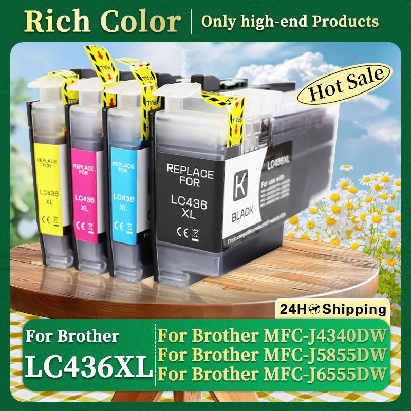 

LC436 LC436XL Compatible Ink Cartridge For Brother MFC-J4340DW/J4440DW/J4540DW/J5855DW/J5955DW/J6555DW/J6955DW/J6957DW Printer