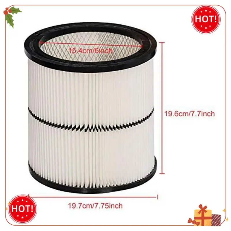 ABLE-para Craftsman 17884 tienda de filtros de vacío filtro Vac 9-17884 17935 17937 almacenamiento de cartuchos accesorios de filtro de vacío piezas 1 pieza