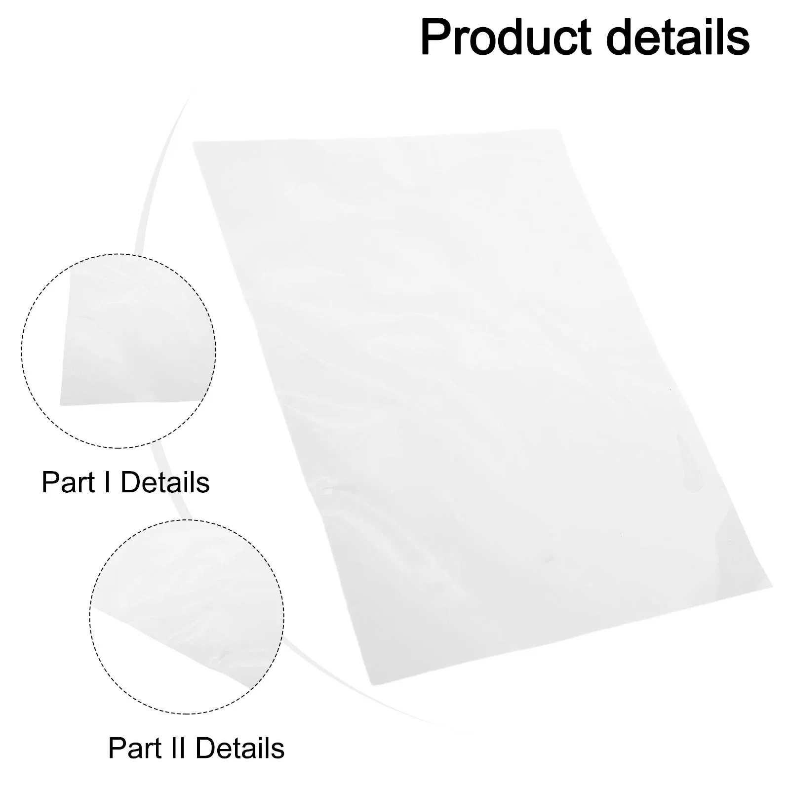 Good Flexibility 3D Printers Film 95% Light Transmittance Electrical Insulation Mechanical Properties For Anycubic Photon