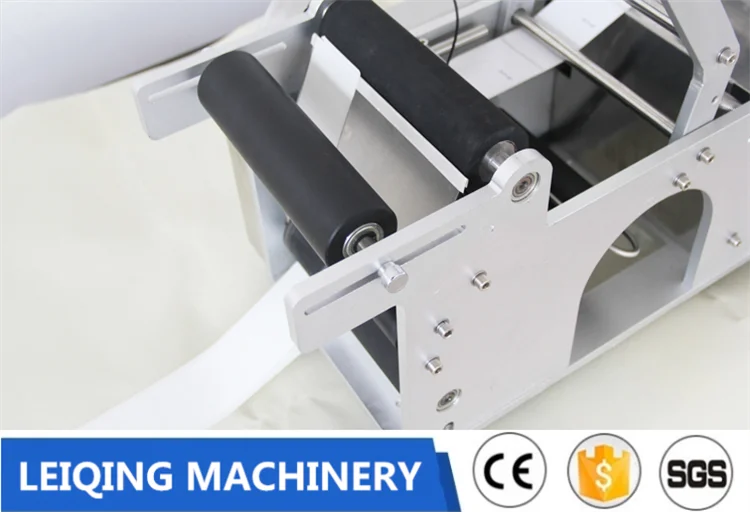 Adhesive Sticker Semi-automatic Bottle Labeling Machine with Date Code Printer/labeler Machine with Date Printer