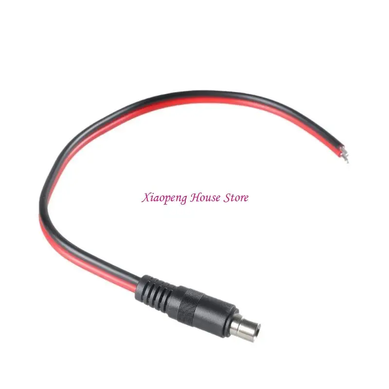 DC8020 Male/Female Plug Pigtail Cable 8.0x2.0mm Power Cord for Portable Power Station and Solar Panel Charging 30cm 77JC