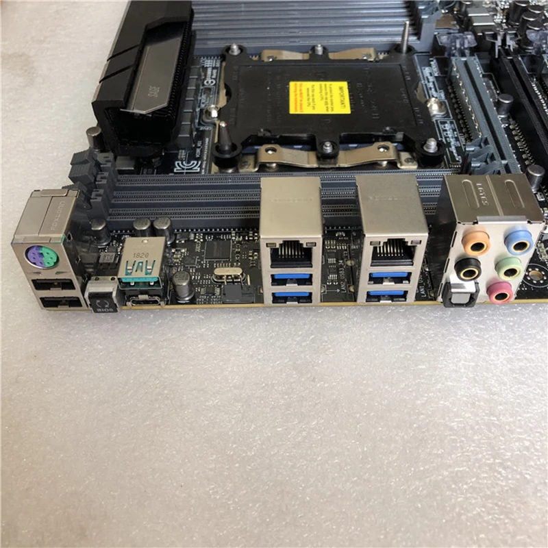 オリジナルワークステーションマザーボード Asus WS C621E SAGE C621 12 x DIMM DDR4 1536GB 出荷前に 100% テスト