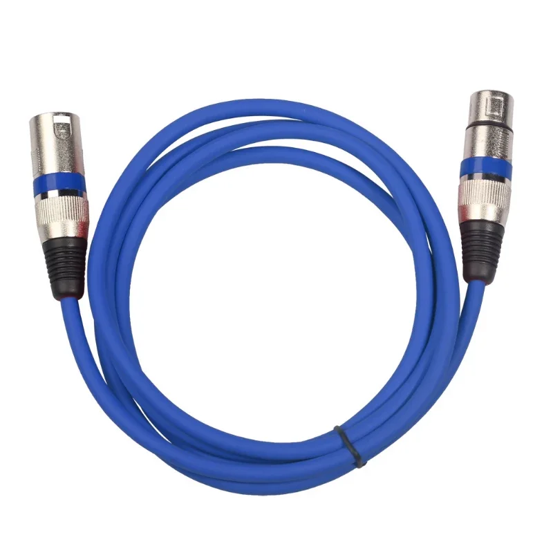 Male To Female XLR Line, Audio Signal Line, Balanced Line, XLR Line, Color Audio Line, Suitable for Audio Mixer Microphone