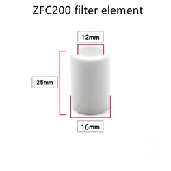 5Pcs SMC ZFC200 Filter Element für Rohr Filter Schnell Verbinden Air Saug Filter Mit One-Touch-Fitting vakuum filter