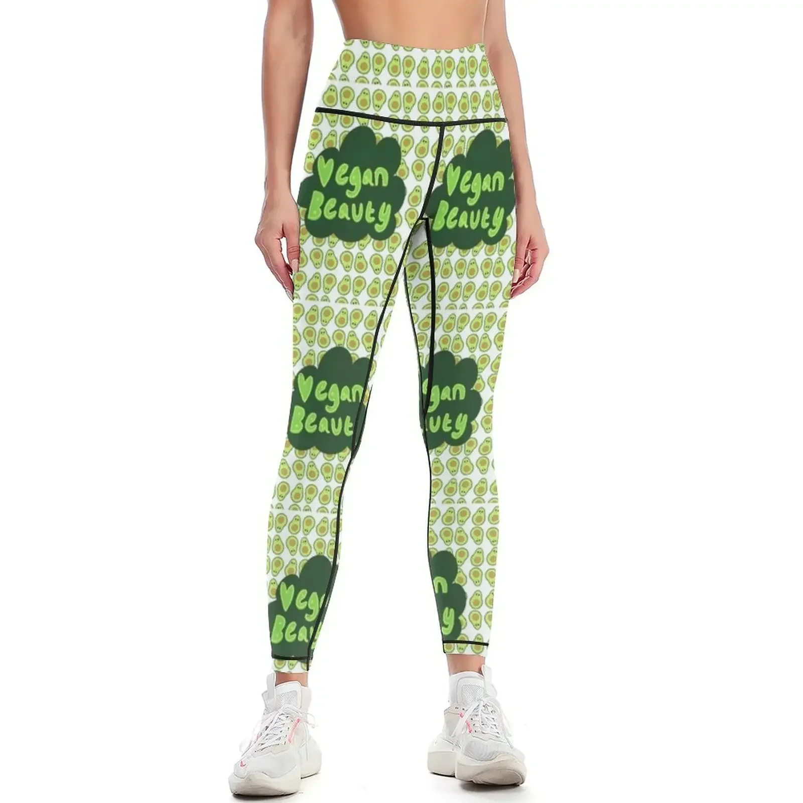 

Vegan Beauty Leggings Women sports legging pants raises butt sports woman gym active wear Womens Leggings