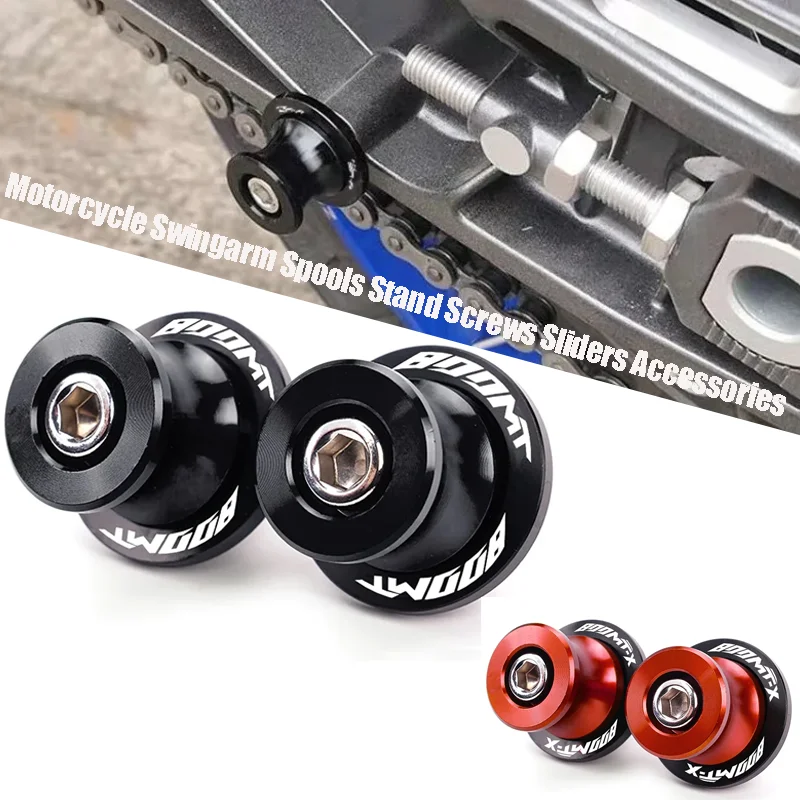 

New For CFMOTO 800MT 800MT-X 450 MT 800 MT-X MTX Motorcycle CF MOTO 800MTX MT800 Aluminum Swingarm Spools Stand Screws Sliders