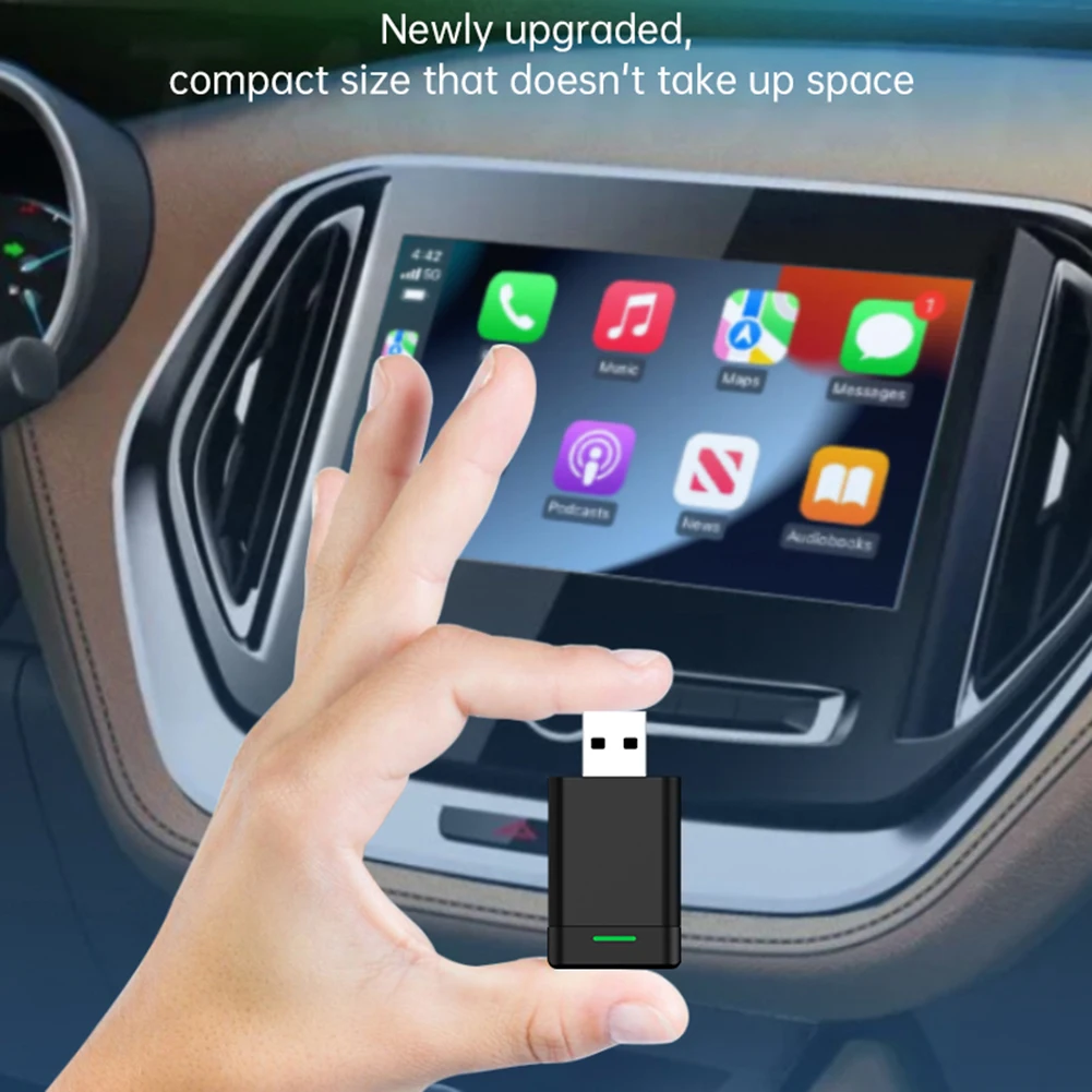 

Адаптер для устройств Android 7*15*2 см, адаптер 2-в-1, простая настройка, беспроводные обновления, надежное подключение