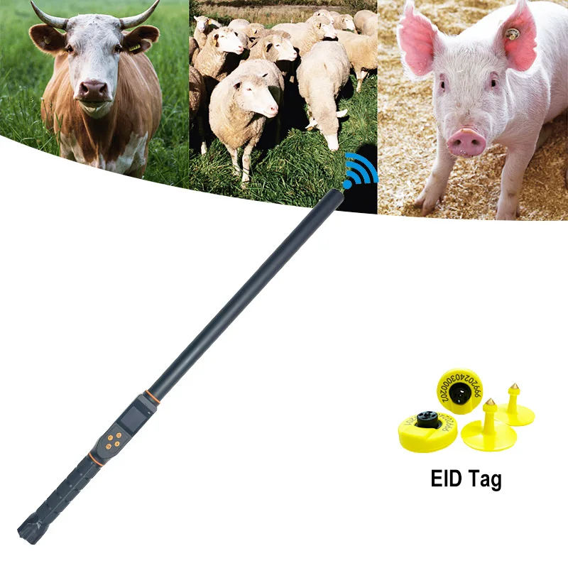 

FDX-B, HDX NLIS NAIT EID-метка, считыватель палочек для животных, RFID-транспондер, сканер палочек для свиней, быков, молочных коров, скота, ранчо, фермы, герба