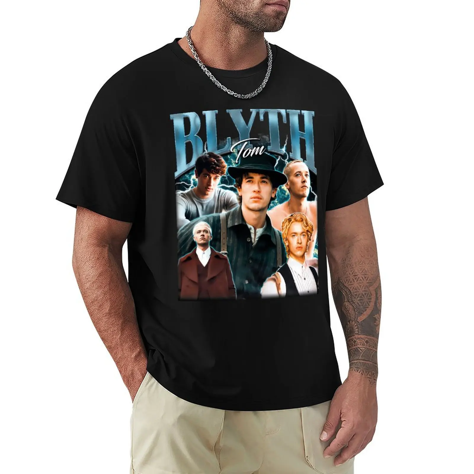 Retro Tom Blyth T-Shirt t shirts cotton 100% T-Shirt