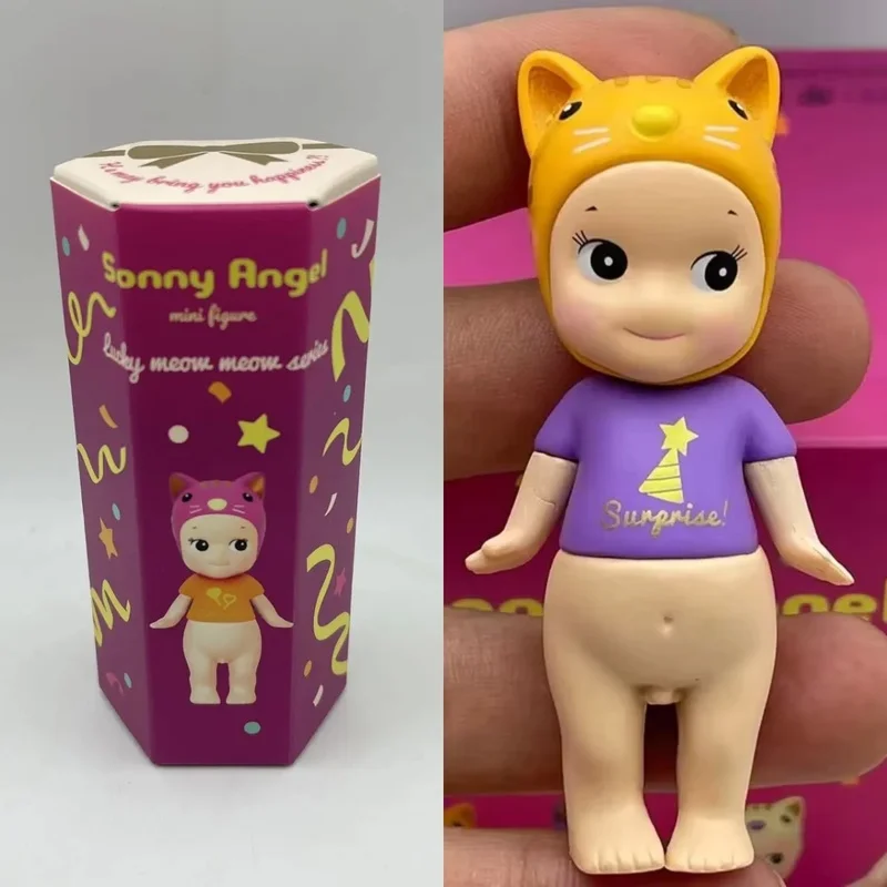 

Replica Sonny Angel Lucky Meow Serie Surprise Blind Box Toy Gift Trendy Toy Figurine Desktop Case Ornament Cute Surprise Gifts