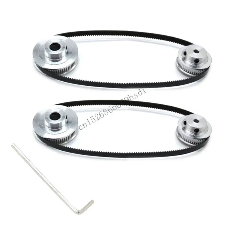 

Алюминиевые синхронизирующие шкивы с зубьями 20 и 36 и ремнем 200 мм 11UA