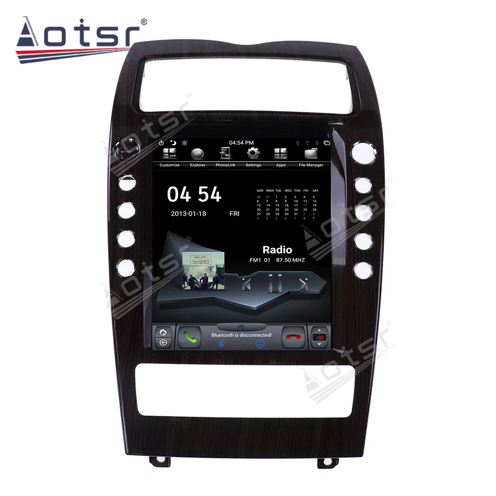 

For Maserati Quattroporte 2004 - 2012 Tesla Android Car Radio Coche Multimedia Player GPS Navigation CarPlay 12.1 inch AutoRadio