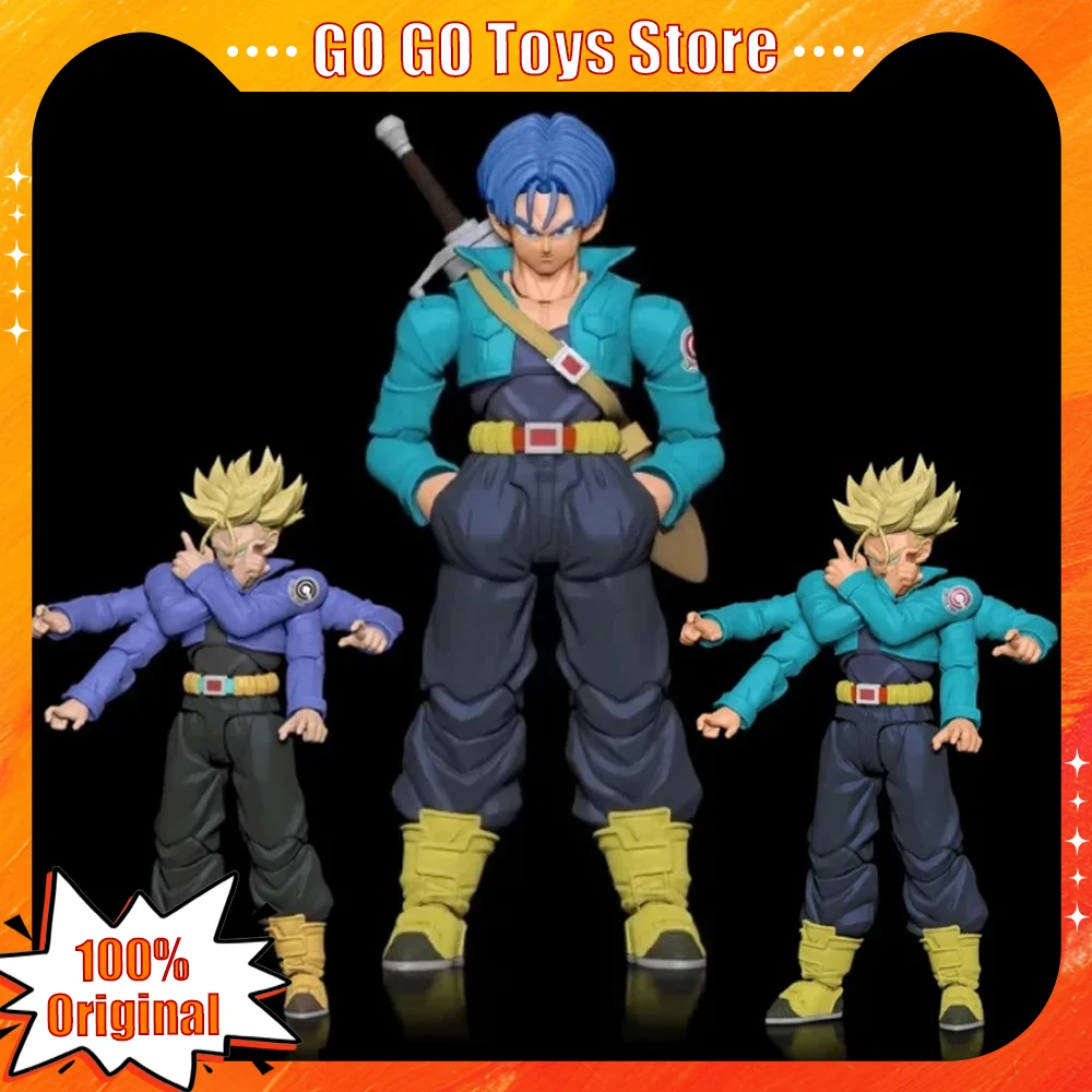 

Demoniacal Fit Dragon Ball Z Ultra-Space Confrontation Trunks 3.0 Action Figures SHF Movable Joints Anime Model Collection Toy