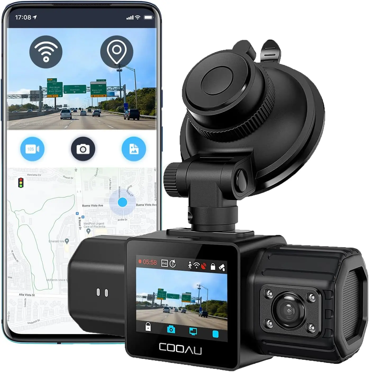 Dual Dash Cam 2.5K+…