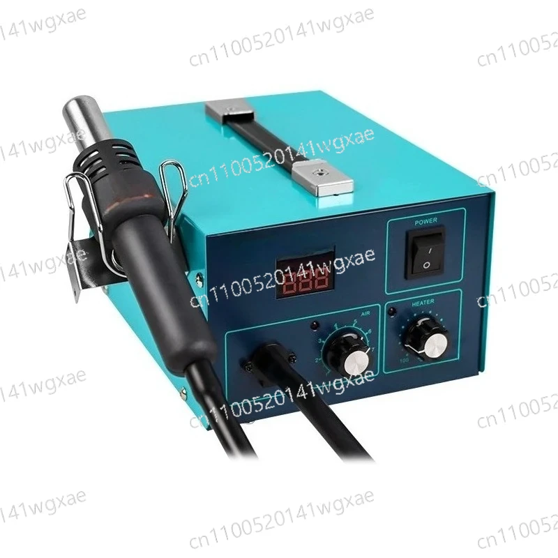 550 Watt Hot Air Station with Digital Display, ISO9001 Certified Electronic Soldering Tool for Welding Repair Work