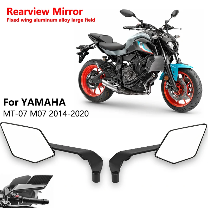 For YAMAHA MT09 MT-09 FJ09 FZ09 Motorcycle Wing Mirrors Rearview Rotating NEW Rearview Side Mirror