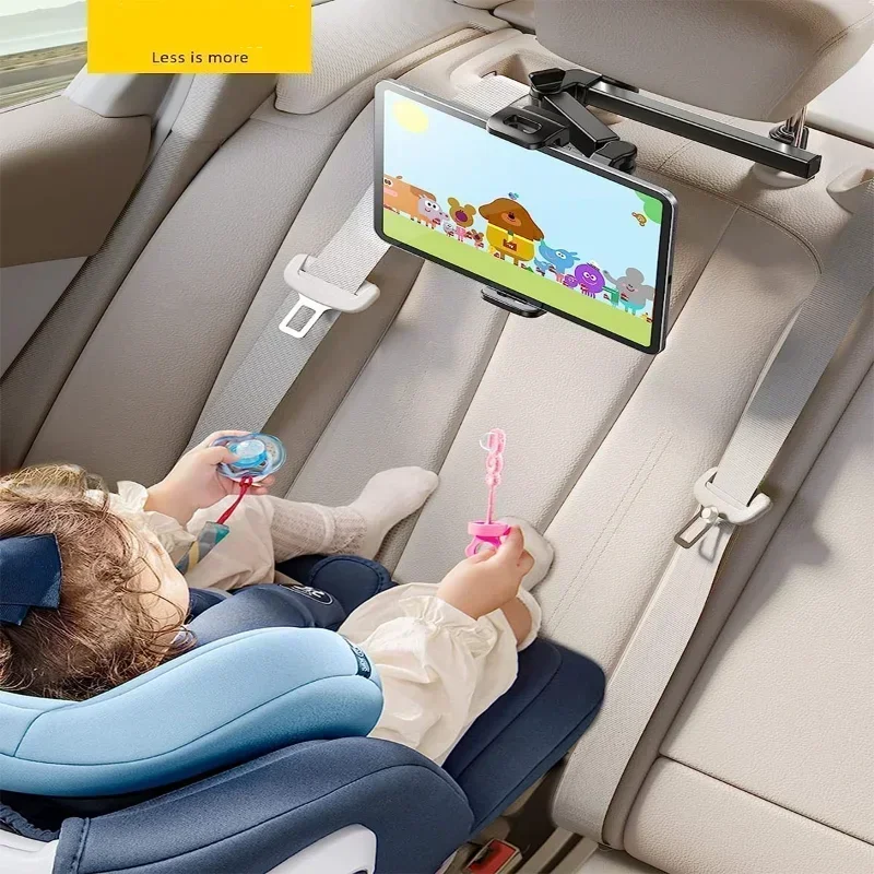 Auto Tablet Halter Rücksitz Kopfstütze Halterung Für IPad Air Pro 4-13 Zoll 360-Grad-Rotation Hinten Kissen Telefon klemme Ständer Universal – Detail 8