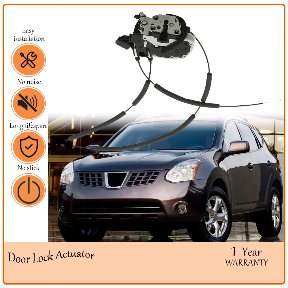 

Door Latch Lock Actuator For Nissan Rogue 2008-2015, Rogue Select 2014-2015,Rear Left Driver Side, OE 82501-JM00A, 82501JM00A