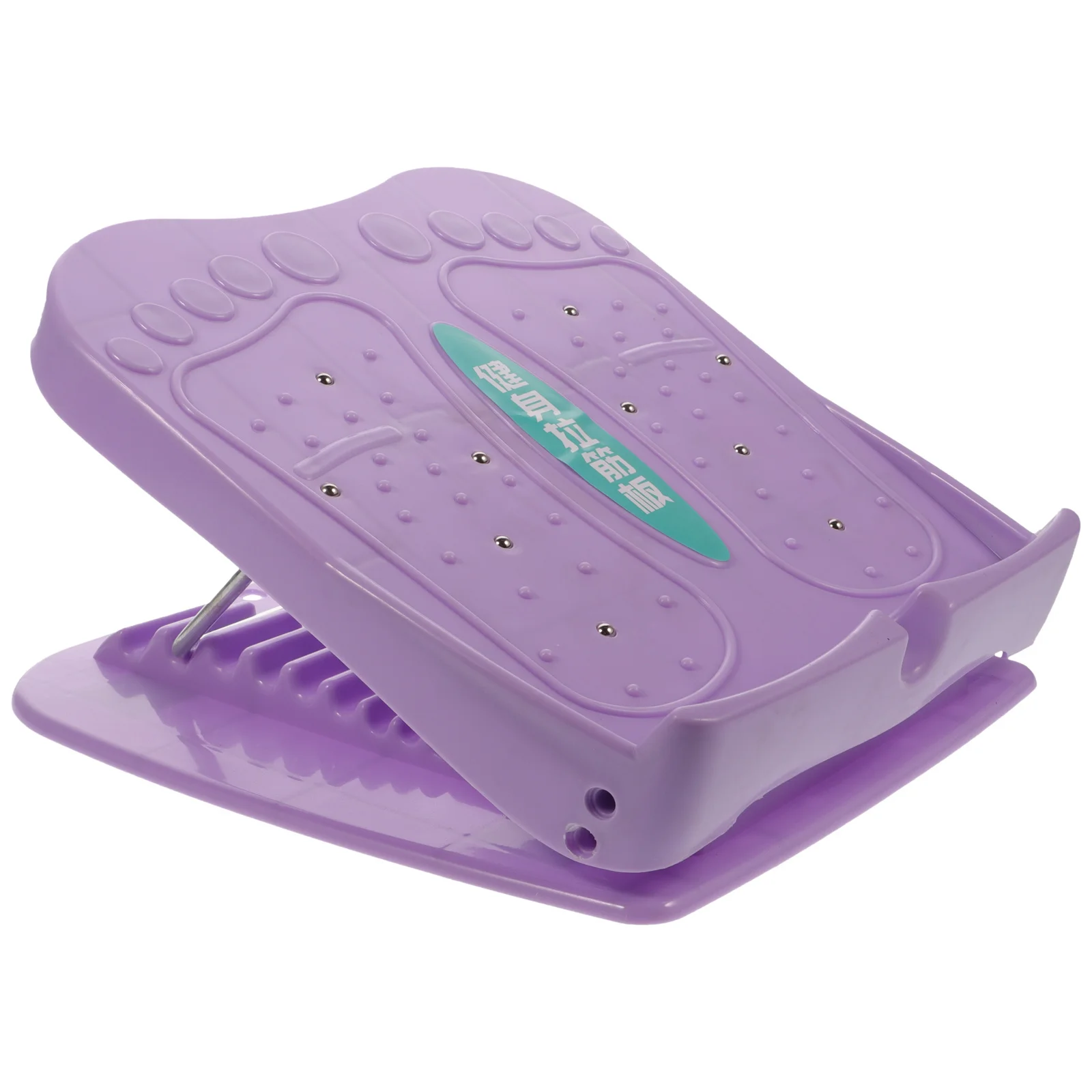 Tabla elástica plegable para pies y pantorrillas, tabla inclinada inclinada, herramienta de ejercicio para el hogar, ligera y duradera, 1 Uds.