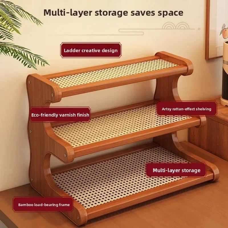 Exquisite Multi-functional Shelf, cup holder, finishing rack, living room teacup, coffee cup, tea set, storage rack