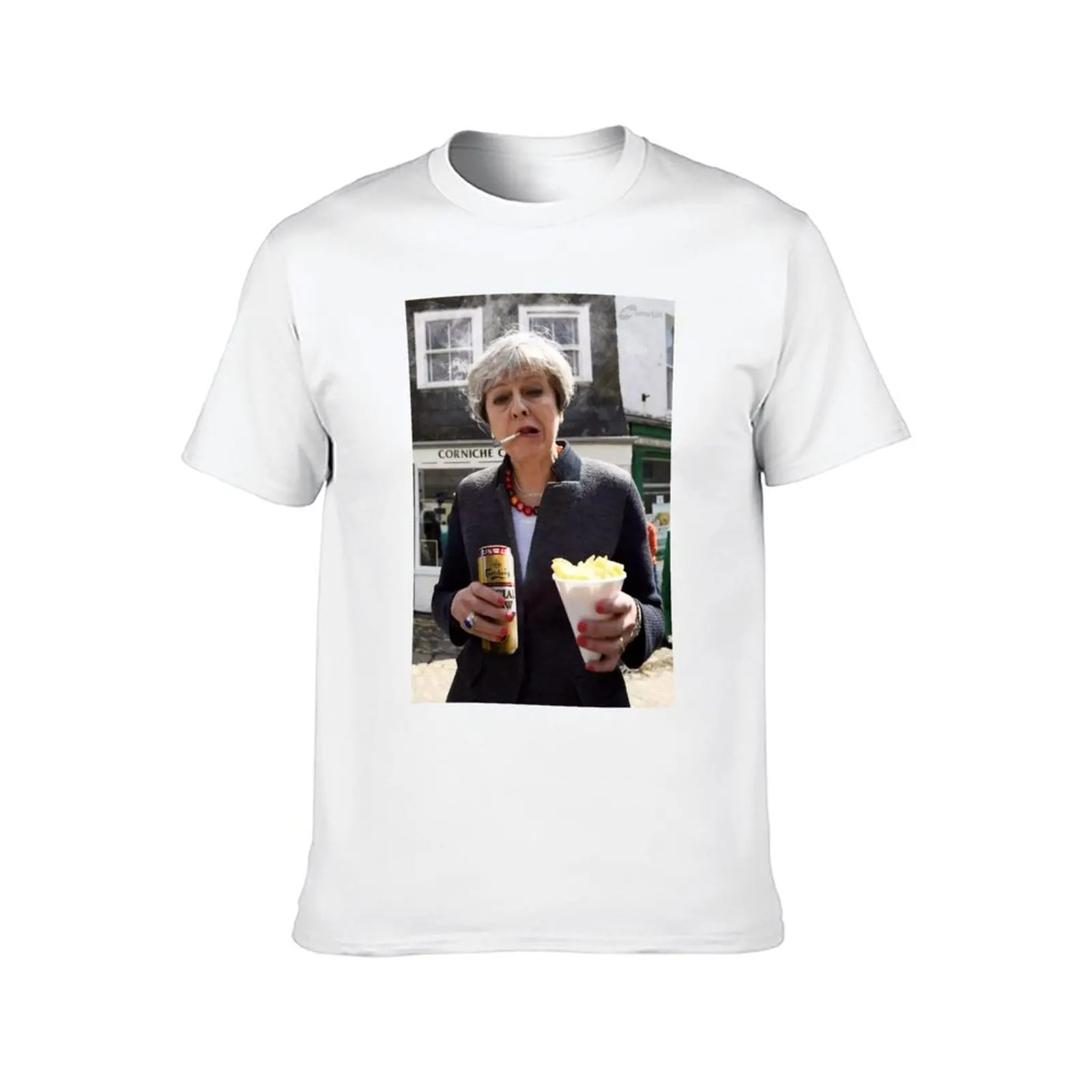 تيريزا ماي - التمتع ببعض الأوقات تي شيرت مضحك تي شيرت الظلام الفكاهة رجل تي شيرت للرجال تي شيرت غير رسمي