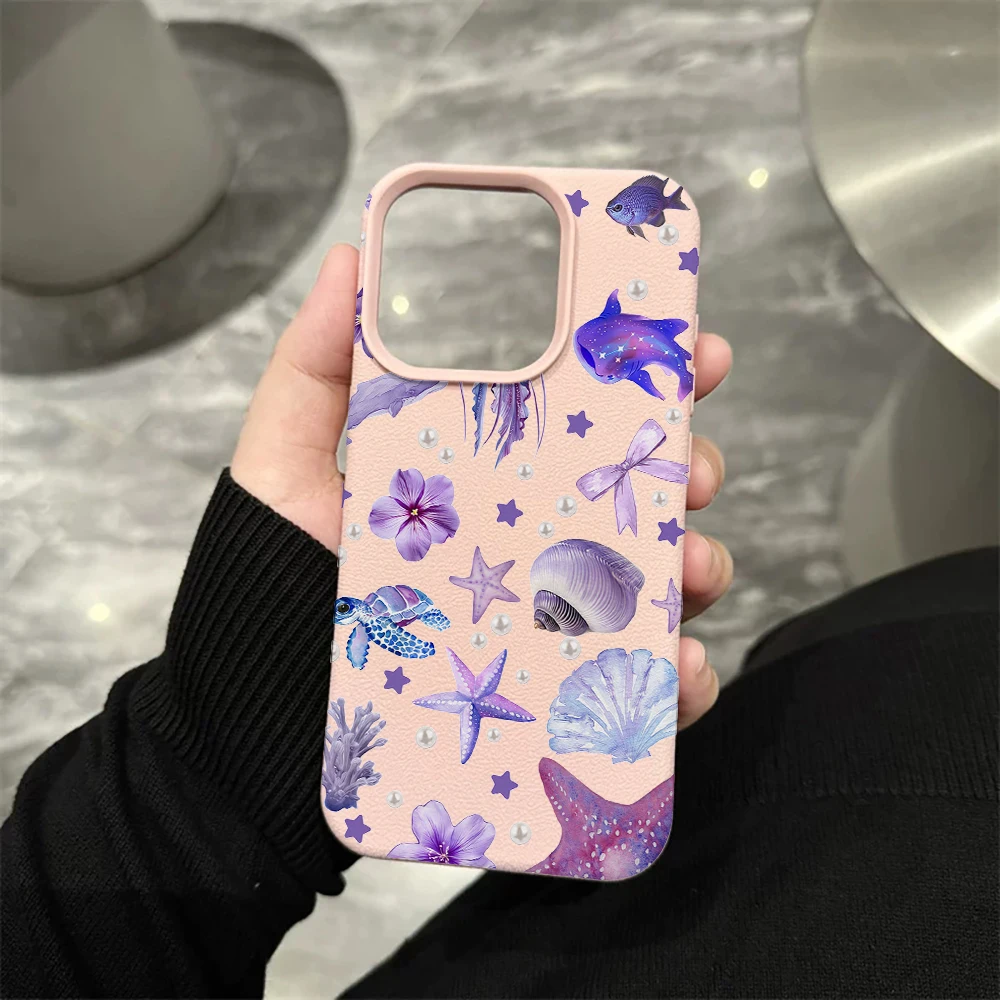 Fantasy-Meereskreaturen-Handyhülle für iPhone 17 16 15 14 13 12 11 ProMax 16 15 14 Plus 17 16 15 14 Pro 17Air Silikon-Matt-Cover – Detail 7