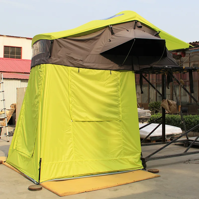 

Factory soft roof roof tent with tent camping automatic free of construction