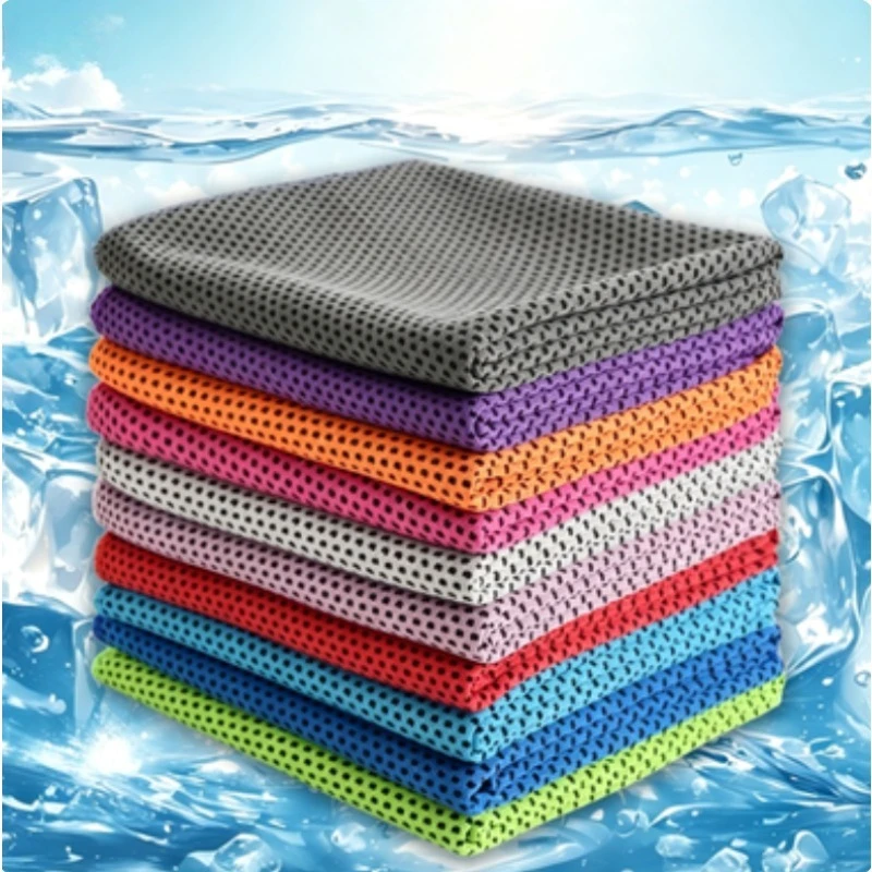 3pcs Cooling Sports Towels Suitable for Gym, Running, Yoga & Outdoor - Quick-Dry Sweat-Absorbent Towel with Cooling Technology