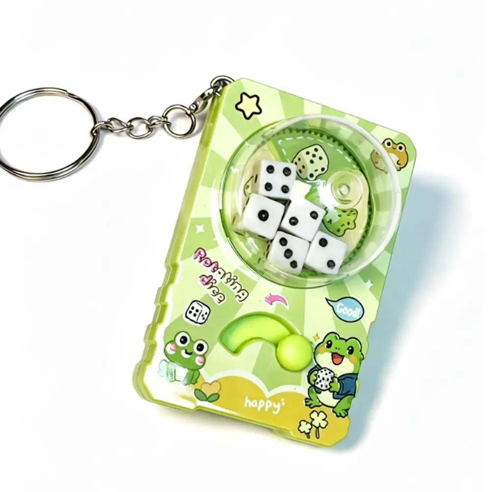 Tragbarer Fidget-Würfel-Schlüsselanhänger, Stressabbau-Spielzeug, Einzigartiges Geschenk, Würfel-Spiel zur Stresslinderung, Entscheidungshilfe, Neuartiges Geschenk für Sie und Ihn – Detail 3