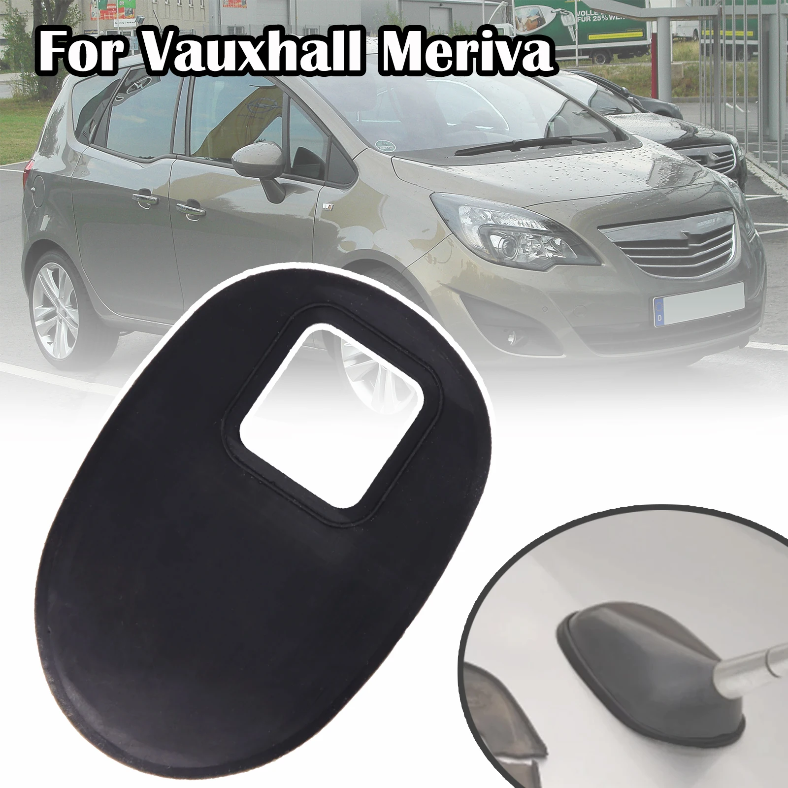 

For Chevrolet Vauxhall Opel Meriva A Car Roof Mast Aerial Antenna Base Gasket Seal Pad Cover Replacement 2003 - 2008 2009 2010