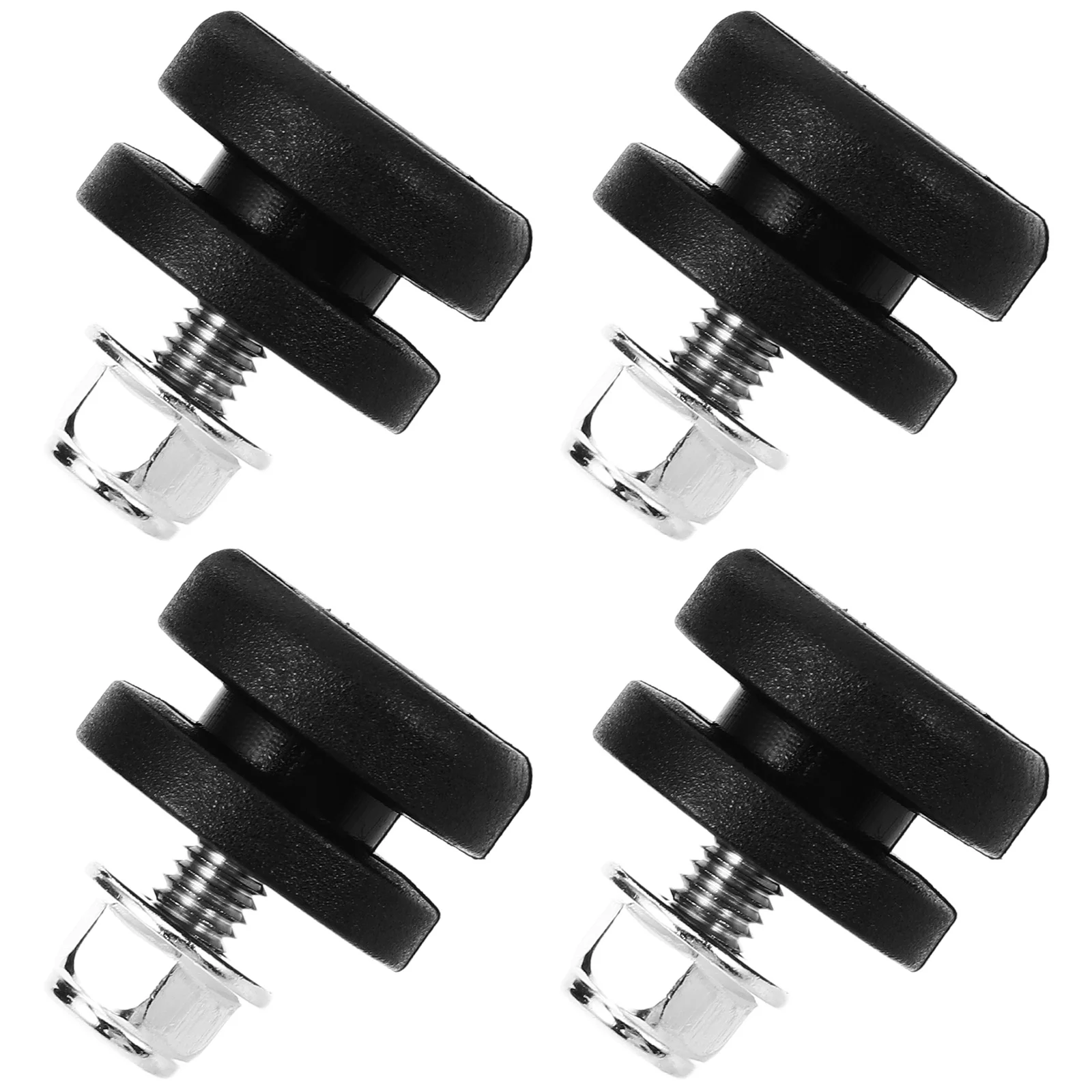 

4Pcs Rear Luggage Case Spacer Sturdy Quick-Release Noise-Reducing Wear-Resistant Base Plate Motorcycle Supply Bracket Base Plate