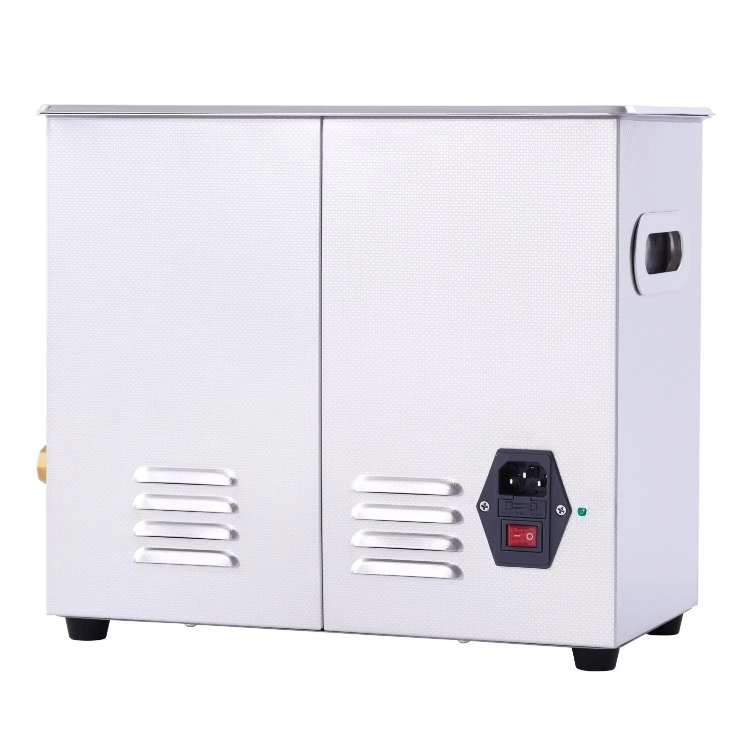 آلة التنظيف بالموجات فوق الصوتية الصناعية الجديدة، آلة تنظيف أجزاء الوقود الكهربائية مع خزان التنظيف البلاستيكي #4