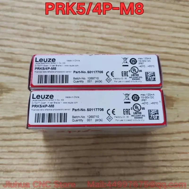

Brand new PRK5/4P-M8 PRK5/4P-200-M8 photoelectric sensor