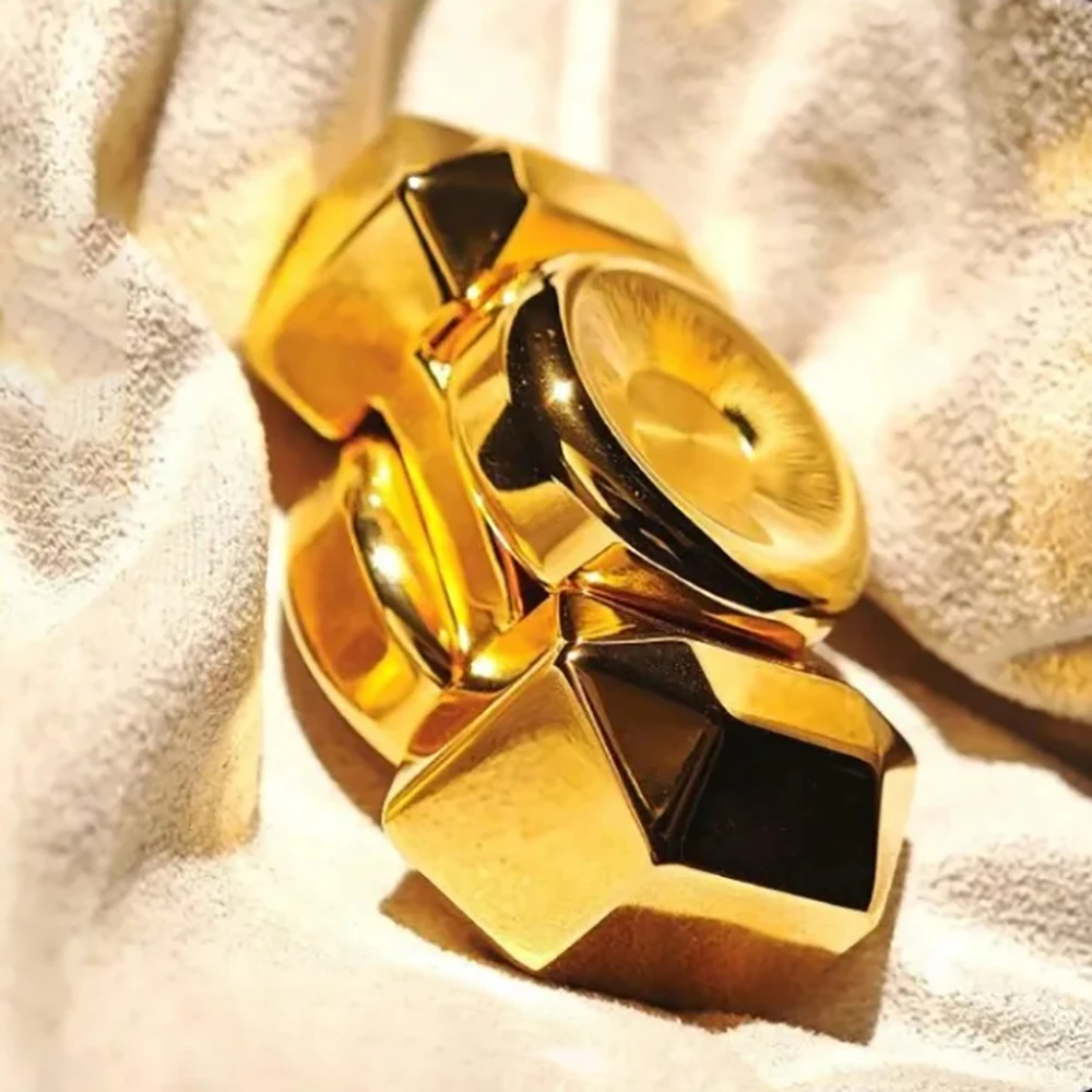 バナナエイプ EDC キングコング フィジェットスピナー ステンレス製 大人向けフィジェットトイ 二枚刃フィジェットスピナー