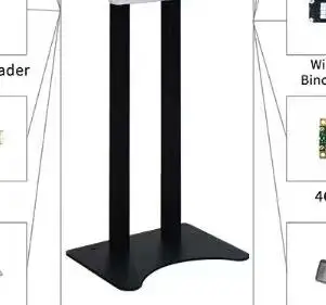 كشك دفع فاتورة بشاشة تعمل باللمس مقاس 32 بوصة مع طابعة مدمجة 80 مم وماسح ضوئي ثنائي الأبعاد متوافق مع وظيفة Win/Andr SDK متضمنة #5