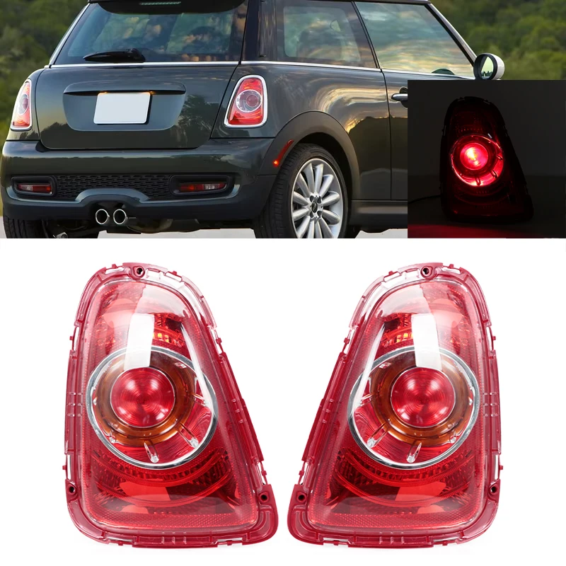 Car Rear Tail Light For Mini Cooper R56 R57 2010 2011 2012 2013 Brake Warning Light Tail Lamp No Bulbs 63217255909 63217255911