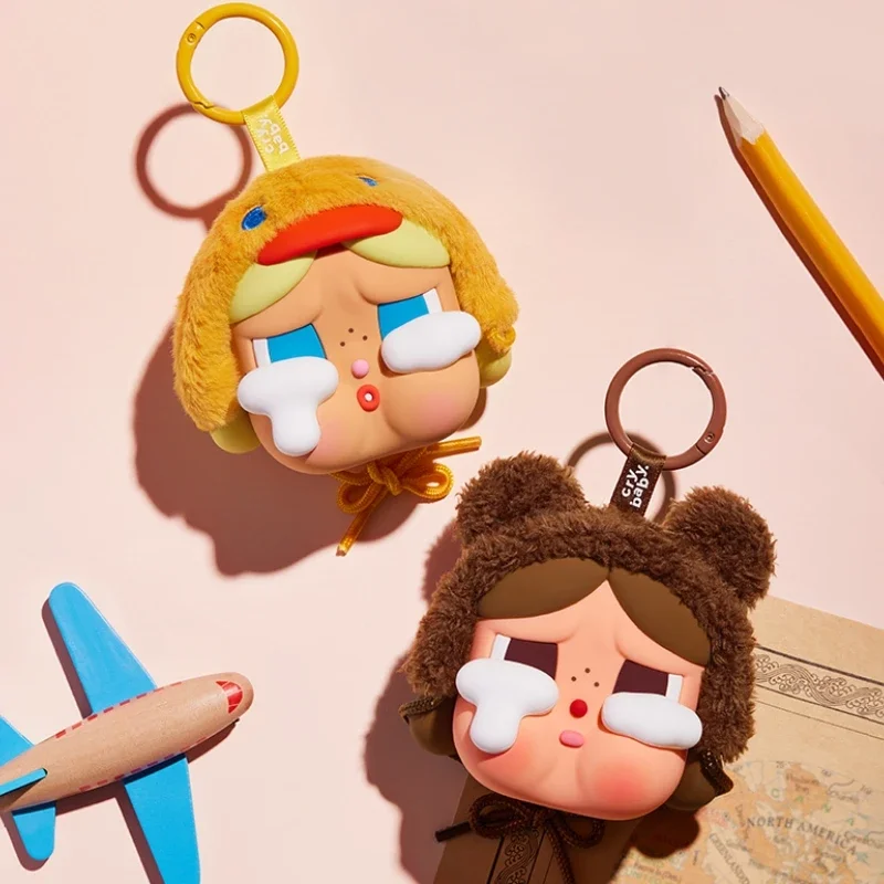 Crybaby Crying Again Tears Factory Series Headphone Bag Anime Figure Bag Ornament Friends Birthday Around Fashion Gifts