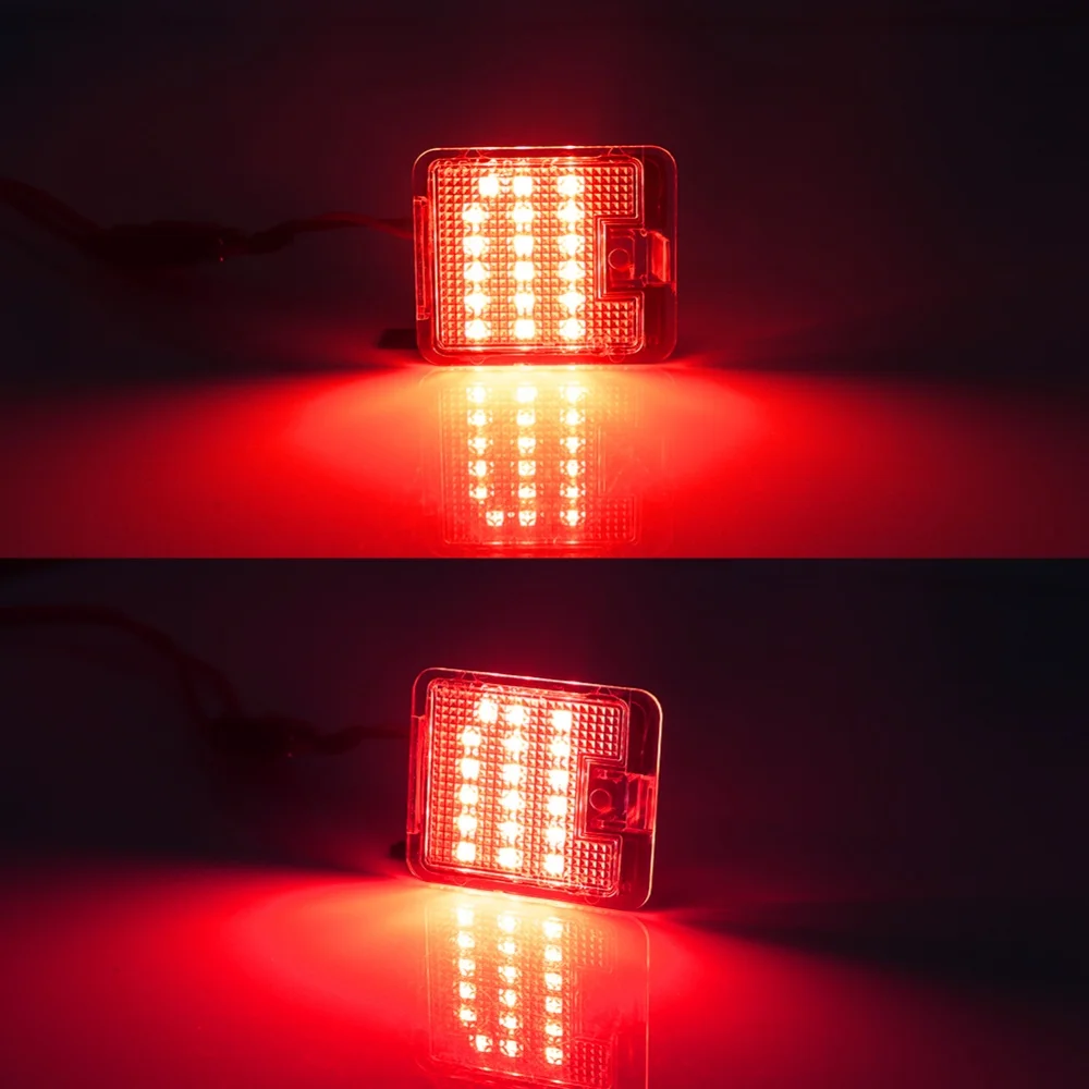 Car LED Under Side Mirror Puddle Lights For Ford C-Max Focus MK3 Escape Mondeo MK4 MK5 S-Max MK2 Kuga Surrounding Ambient Lamp view 5
