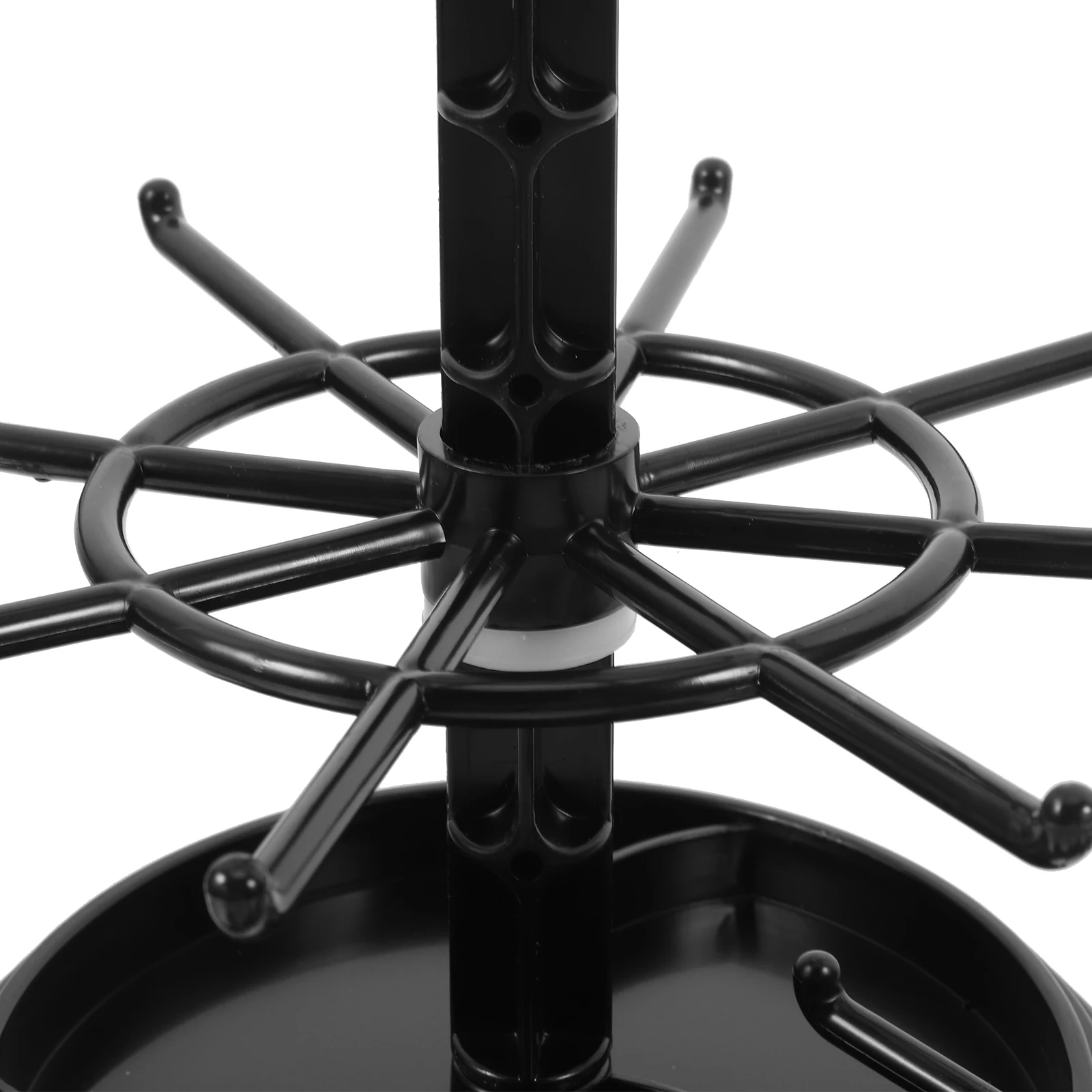 Rotating Jewelry Display Stand 3 Tier Necklace Holder Tree Organizer for Bracelets Necklaces Earrings Rings Watches Keychain