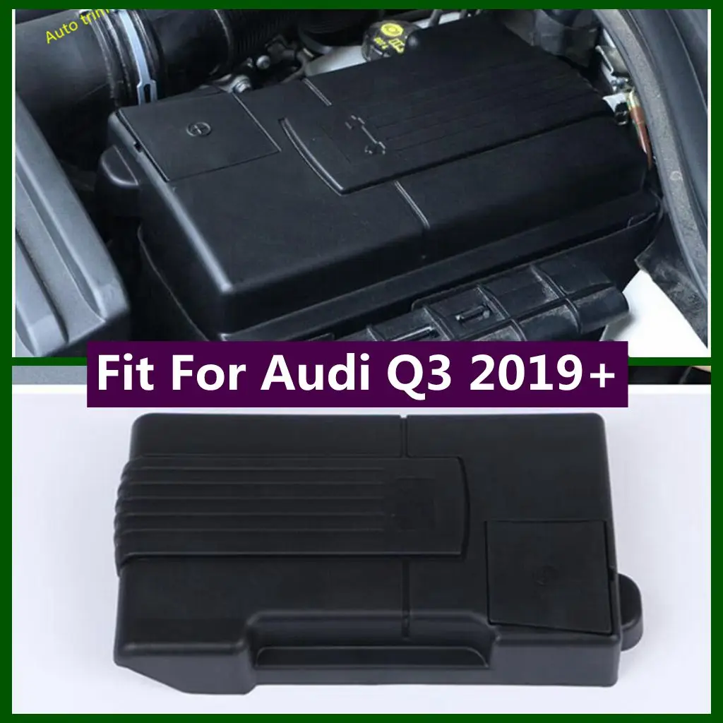 

Engine Battery Dustproof Negative Electrode Waterproof Protector Shell Frame Cover Fit For Audi Q3 2019 - 2023 Car Accessories