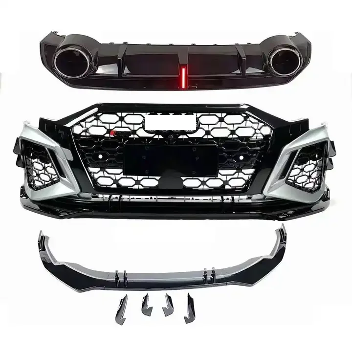 accesorios para autoFactory bodykit  for  A3 2021-2023 upgrade to RS3  front bumper front lip diffuser