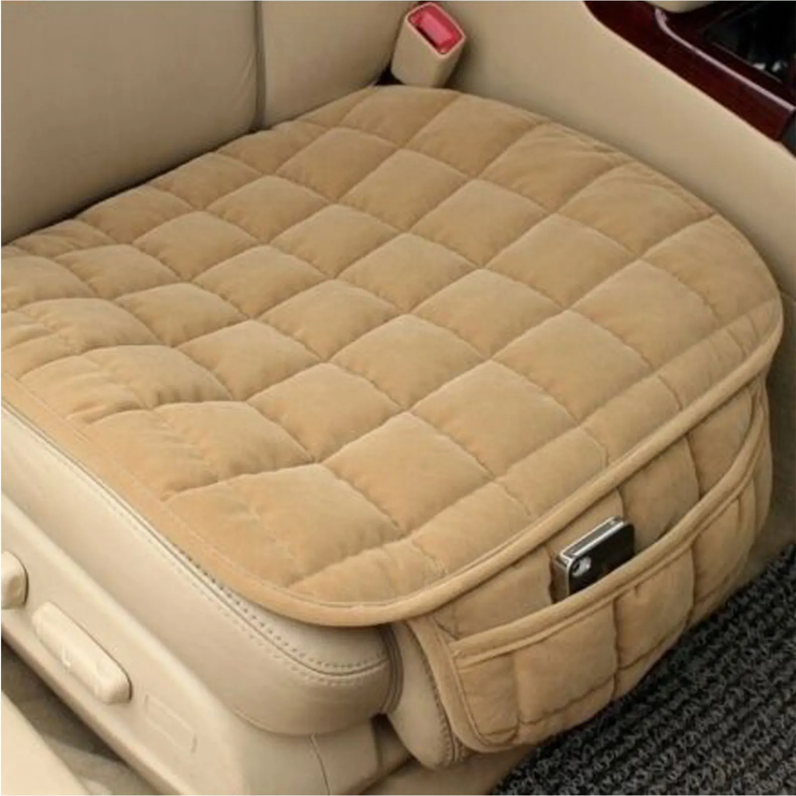 1Pc Car Seat Cover Car Front Seat Protector Universal Seat Cushion for Most Cars Vehicles Car Interior