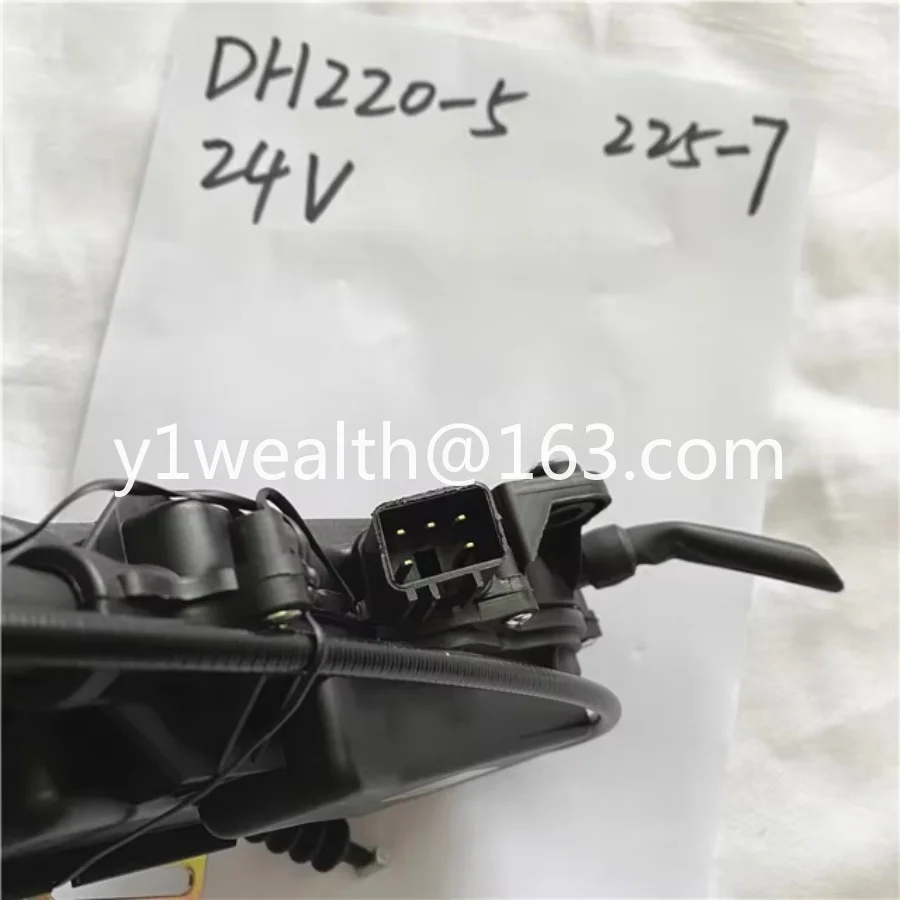 2523-9016 25239016 2523-9017 Doosan DH55 DH225-7 S220LC-V Excavator solenoid valve motor engine stop motor MA6414 24V