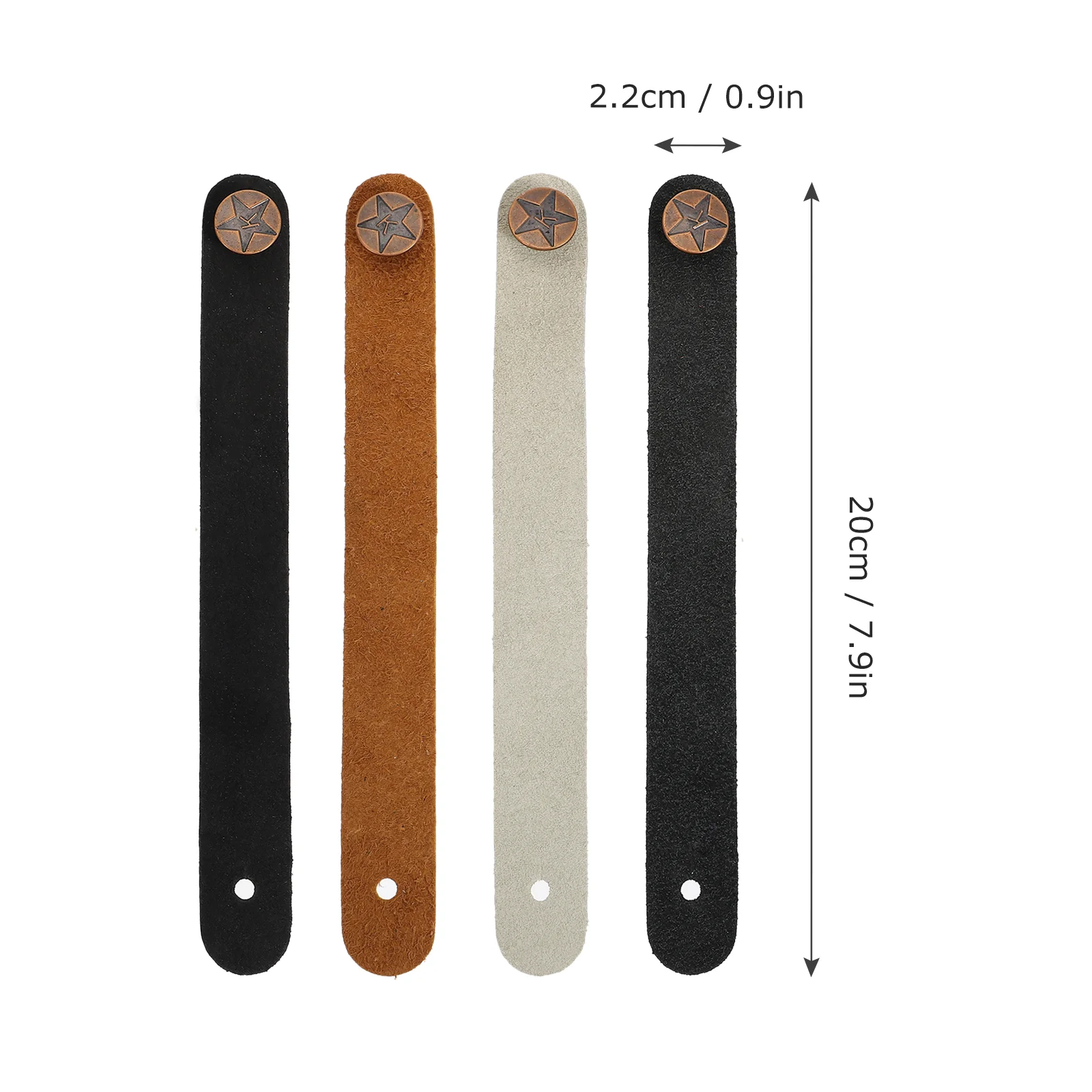 4 Pcs Guitar Headband Ukulele Strap Tie Button Electric Clip Neck Accessories Headstock Acoustic Adapter