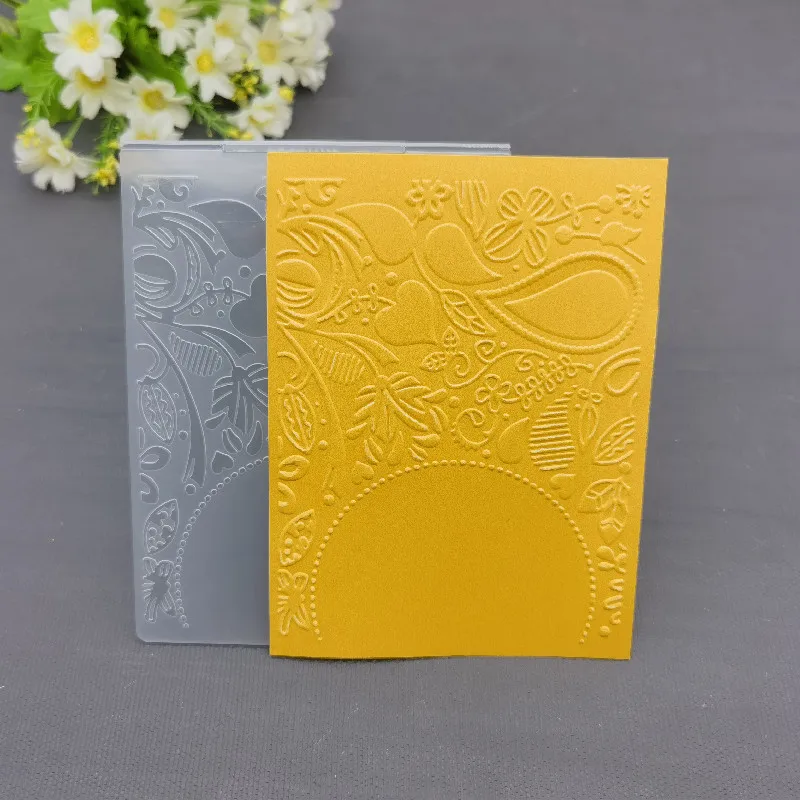 Leafage pattern Plastic Embossing Folders scrapbook album card packing decoration cutting dies paper craft stencils