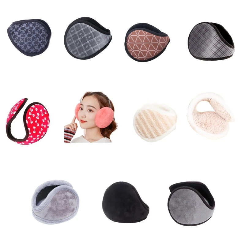 

Winter Earmuff for Teen Windproof Cold Weather Climbing Skiing Riding Ear Warmer