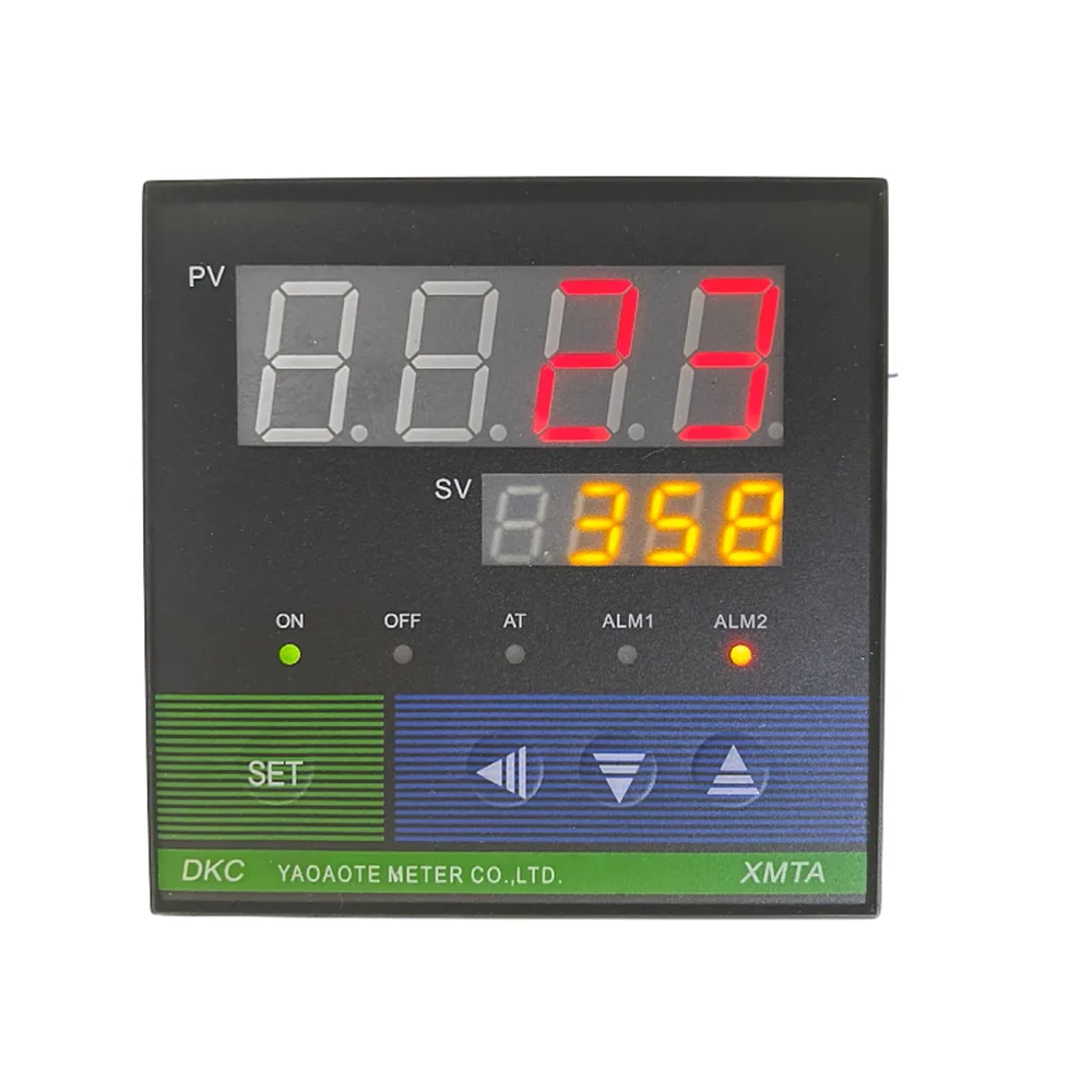 

The DKC Yao Aote Instrument intelligent temperature controller DKC-D(XMTA) model has relay output and solid-state output