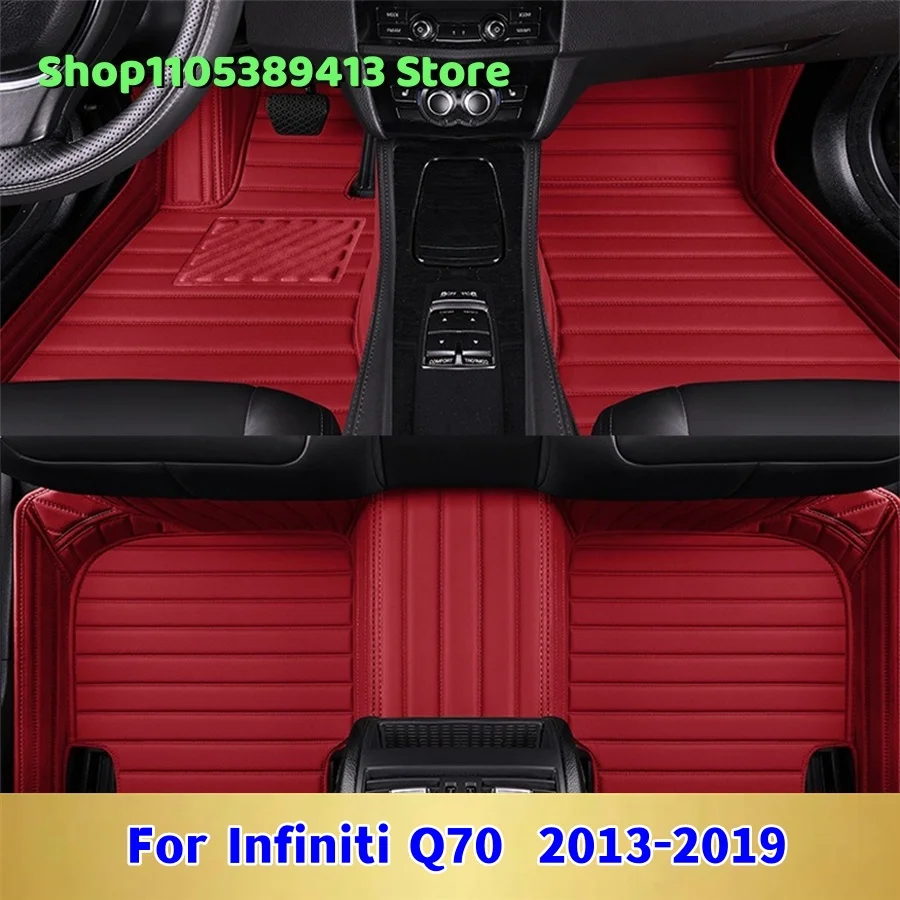 

The Mats Carpets Car Mat Accessories Leather Custom Car Floor Mats For Infiniti Q70 2019 2018 2017 2016 2015 2014 2013