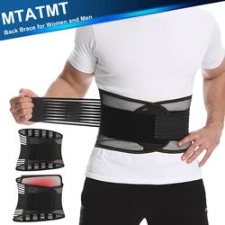 Back Brace for Women Men, Lower Back Pain Relief, Lumbar Support Belt, Lower Back Brace with 5 Stays and Dual Adjustable Straps